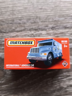 Matchbox International Armored Car toy car new