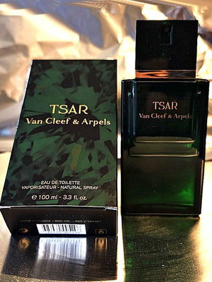Tsar Van Cleef & Arpels men's Eau de Toilette 100 ml new, authentic