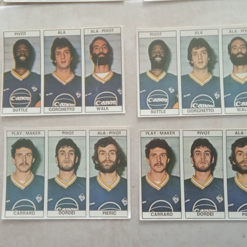 Calciatori Basket 1977/78 stickers like new