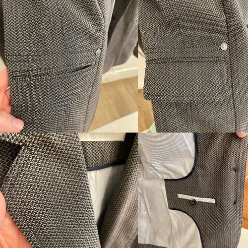 Marks & Spencer blazer set grey and S.Oliver t-shirt like new, size M-L