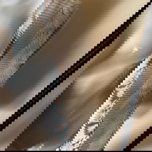 Κοντό παλτό από συνθετική γούνα BSB No 40 σαν καινούργιο, μπεζ