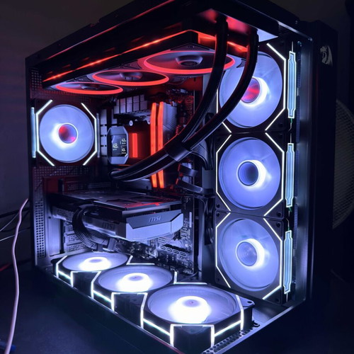 Gaming PC Ryzen 7 9800X3D Nvidia RTX 5070 32GB DDR5 6000MHz Corsair RGB new