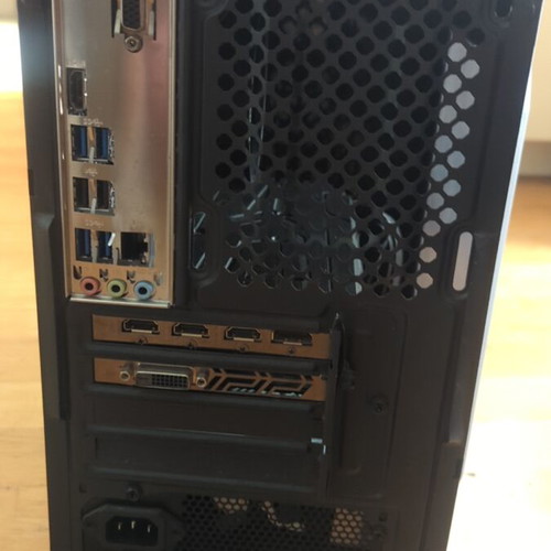 Gaming PC Ryzen 3 1200 with GTX 1050 Ti 4GB and 1TB+250GB SSD