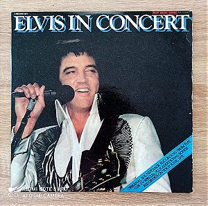 σετ 2 δίσκων βινυλίου Elvis in concert