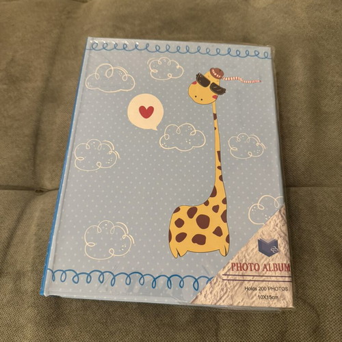 Photo album for baby boy, like new