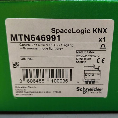 Schneider MTN646991 SpaceLogic KNX Dimming Actuator like new