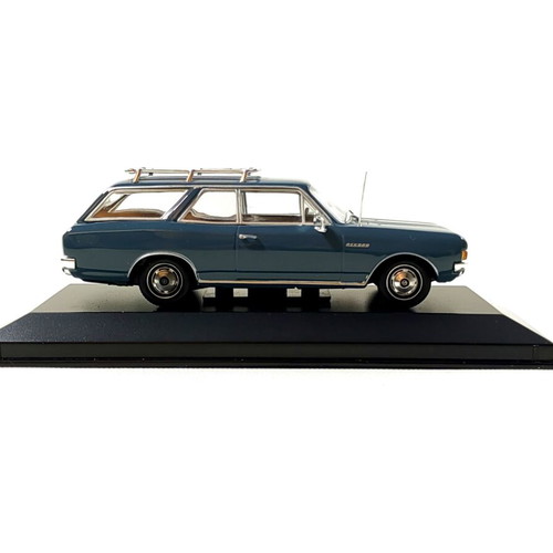 Opel Rekord C 1700 Break 1966 Blue Diecast Model Minichamps