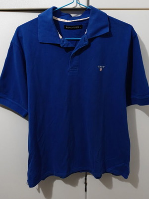 Gant Polo Shirt L like new, electric blue