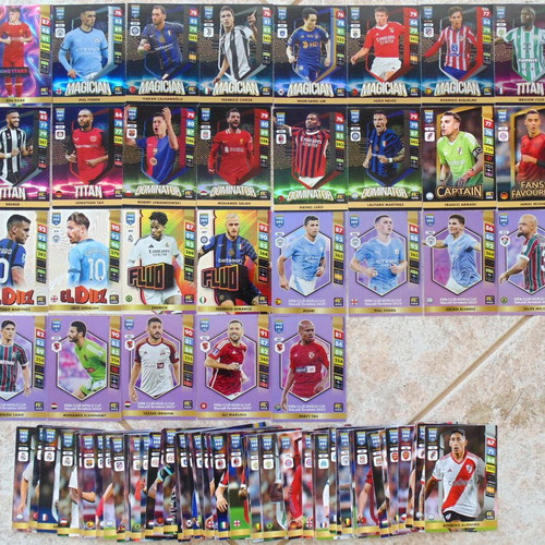Panini Adrenalyn 2025 cards, 29 Special & 59 Base, lot 88