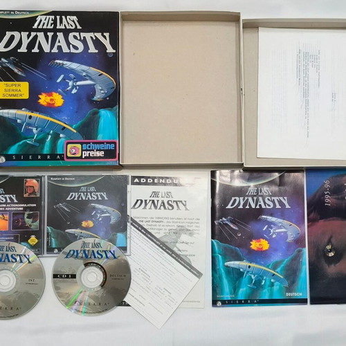PC The Last Dynasty Big Box παιχνίδι πολύ καλή κατάσταση, περιπέτεια προσομοίωση