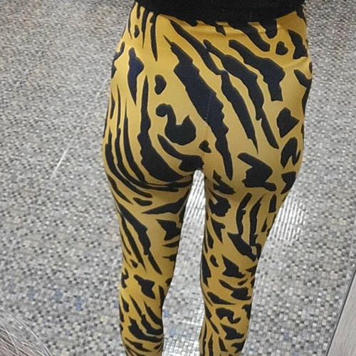 Shein no Xsmall tiger print leggings like new