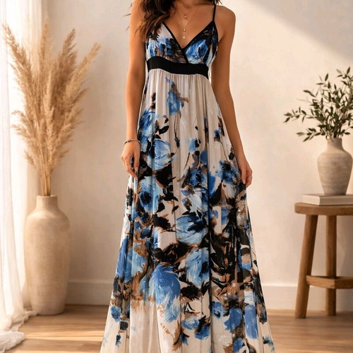 Sinequanone maxi dress size large, like new, colorful