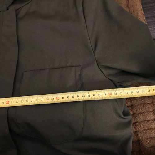 Black trench coat like new size L