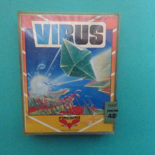 Virus cassette for ZX Spectrum 48K used