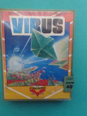 Virus cassette for ZX Spectrum 48K used