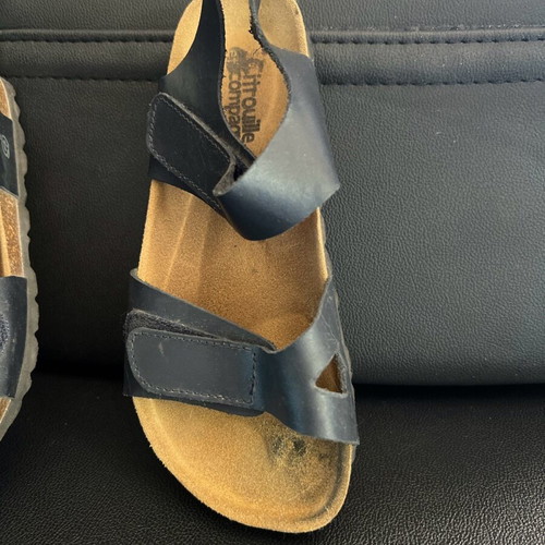 Citrouille et Compagnie sandals for boys size 33 like new, blue