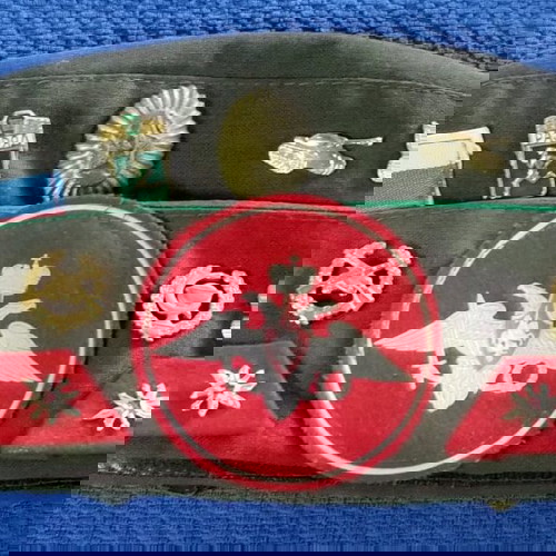 Στρατιωτικός μπερές με κονκάρδες μεταχειρισμένος