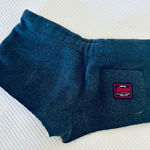 Superdry cut shorts size Small unused, blue