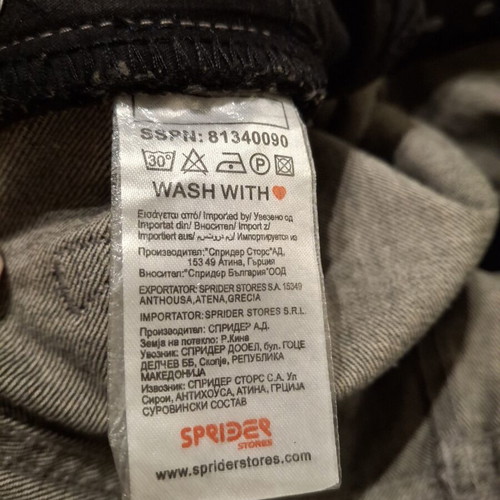 Classic black jeans like new, straight fit, button fly, size M