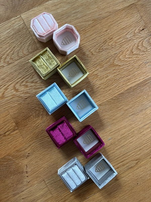The Mrs box velvet ring box brand new