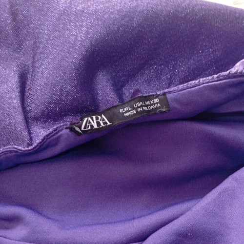 Zara φόρεμα L μωβ σαν καινούργιο σε πολύ καλή κατάσταση