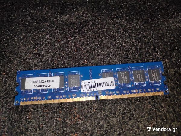  mnimi RAM DDR2 - 1GB - 667 MHZ