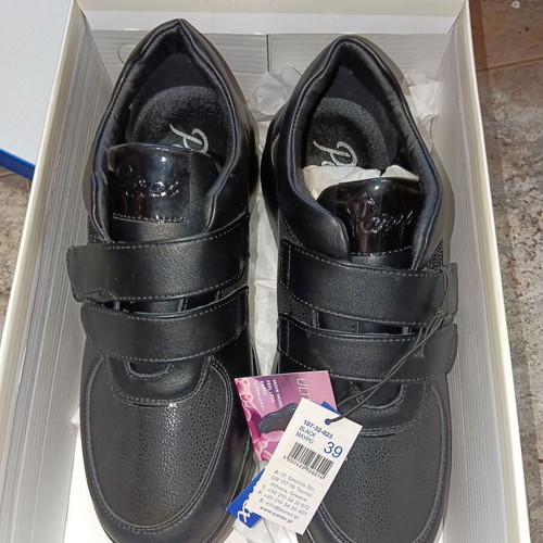 Parex anatomical athletic shoes size 39, new, black
