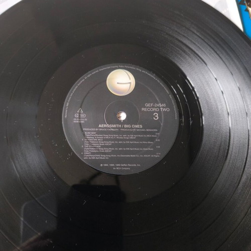 Aerosmith Big Ones double vinyl like new, rock
