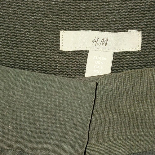 H&M women's pants like new, dark olive, size medium