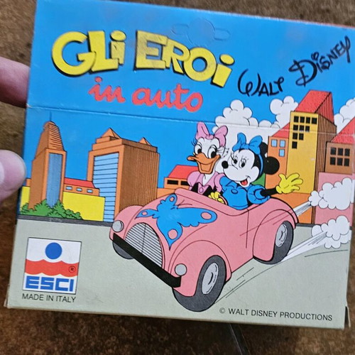 Die-cast Disney Donald Duck car new