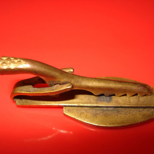 Vintage brass clip Pepsi used
