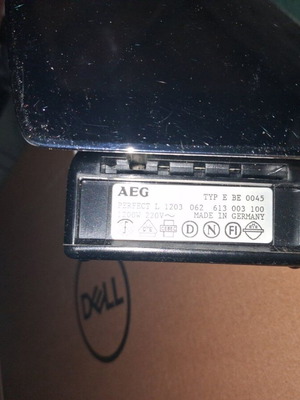 AEG vintage iron like new with retro design