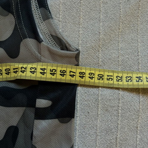 Adidas Climalite Camo Tank Top, grey black, size small