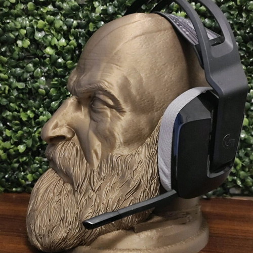 Kratos God of War 3D Printed Headset Stand new