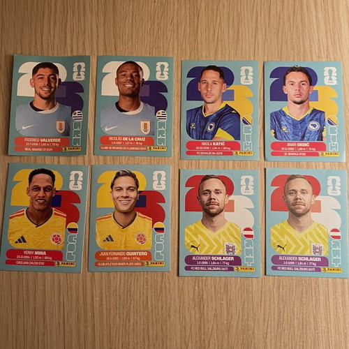 Panini stickers new collection
