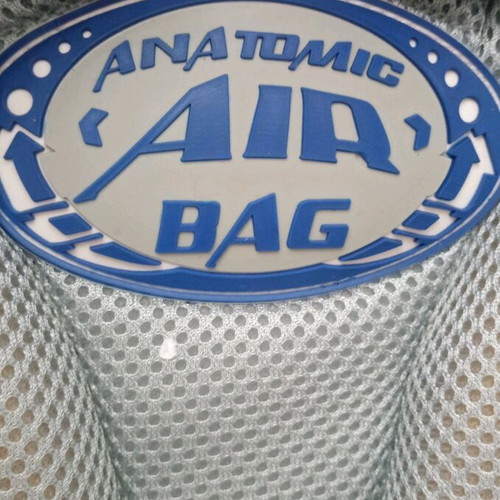 School bag used with back padding and hard bottom