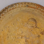Handmade brass tray used from Egypt