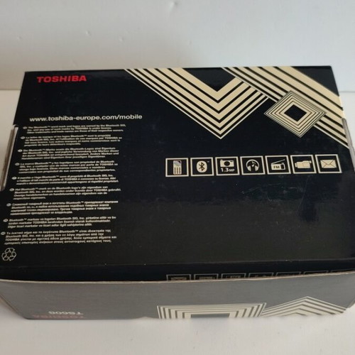 Toshiba TS608 Vintage Cell Phone 2006 New Full Box Silver