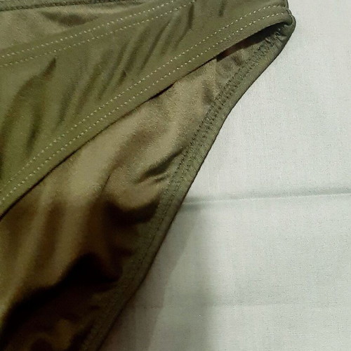 Tribord XLarge swimwear slip green olive new