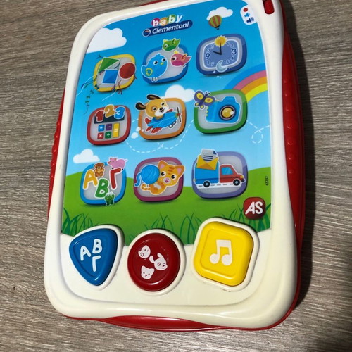 Clementoni tablet toy used