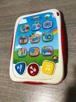 Clementoni tablet toy used