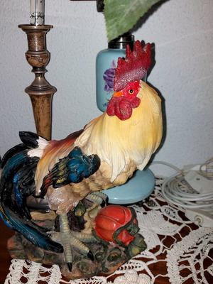 Decorative rooster like new
