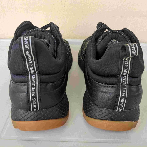 Pepe Jeans Koko Cut sneakers black, new women's athletic shoes