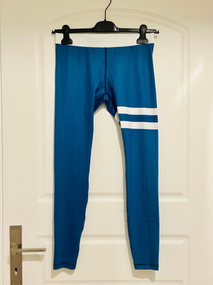 Blue sports leggings like new
