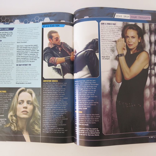 Alias The Official Magazine Issue 07 November 2004 Series Fanzine