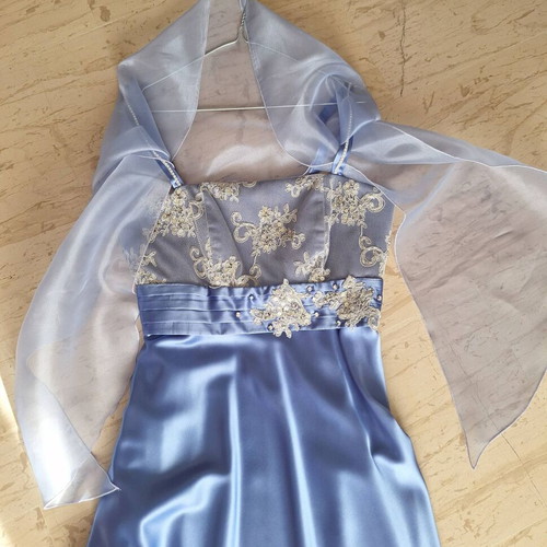 sachin and babi light blue dress Shawls and Wraps for Weddings Lace Shawl Women Scarf Evening Dresses Fringe  for Bride and and Bridesmaids – buy at low prices in the Joom online store