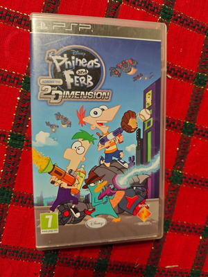 Phineas and Ferb: Across the 2nd Dimension παιχνίδι PSP μεταχειρισμένο