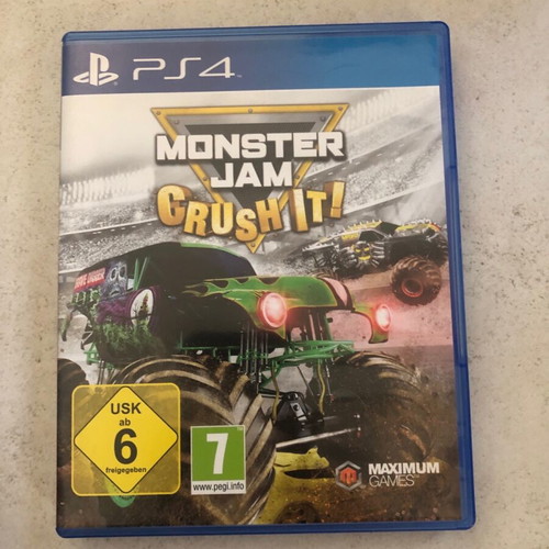 Monster Jam Crush It PlayStation 4 like new