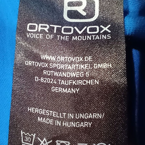 Ortovox Piz Palu Women's Jacket Swiss Virgin Wool Size M Like New