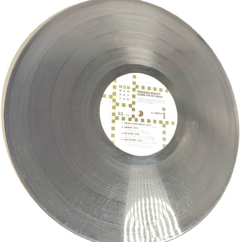 Thomas Dolby Aliens Ate My Buick vinyl used, 1988 album